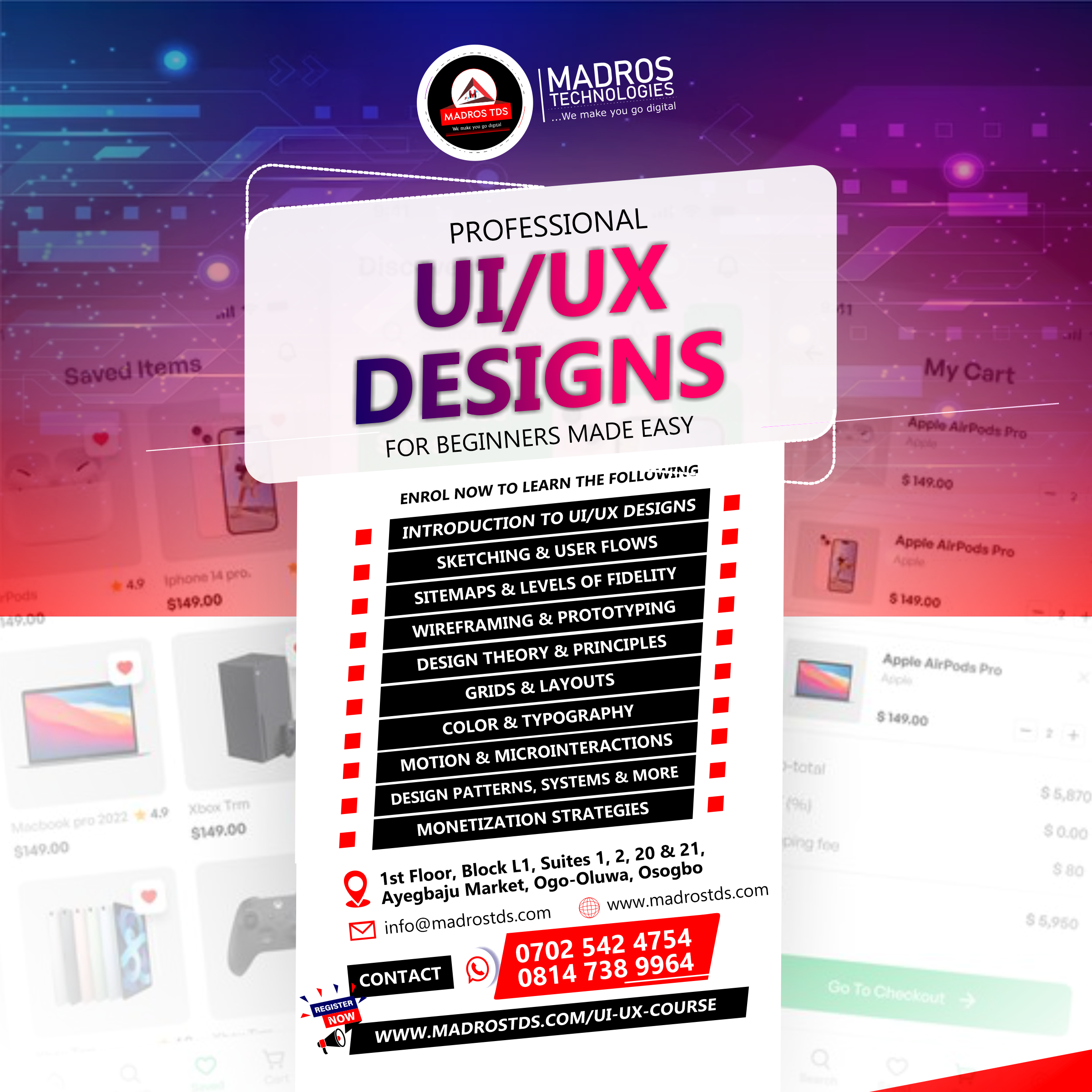UI/UX Design Product Design